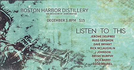 SHK Music Presents: Listen to This at Boston Harbor Distillery