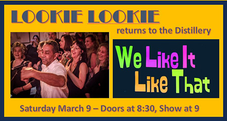 SHK Music Presents: A Lookie Lookie Party at Boston Harbor Distillery