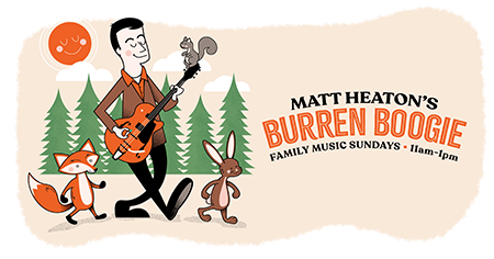 Matt Heaton’s Burren Boogie: Family Music Sundays