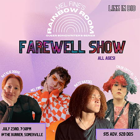 Mel Fine’s Rainbow Room Farewell Show at the Burren