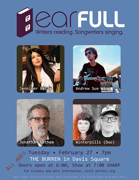 EARFULL PRESENTS: Writers Reading, Songwriters Singing