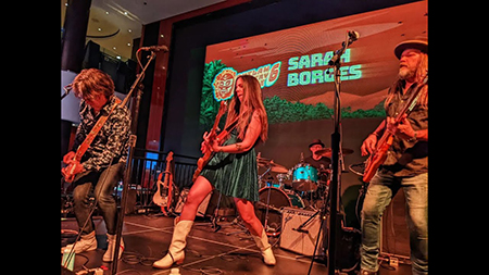SHK Music Presents: Sarah Borges Band featuring Eric ‘Roscoe’ Ambel, Keith Voegele, and Kenny Soule at Boston Harbor Distillery